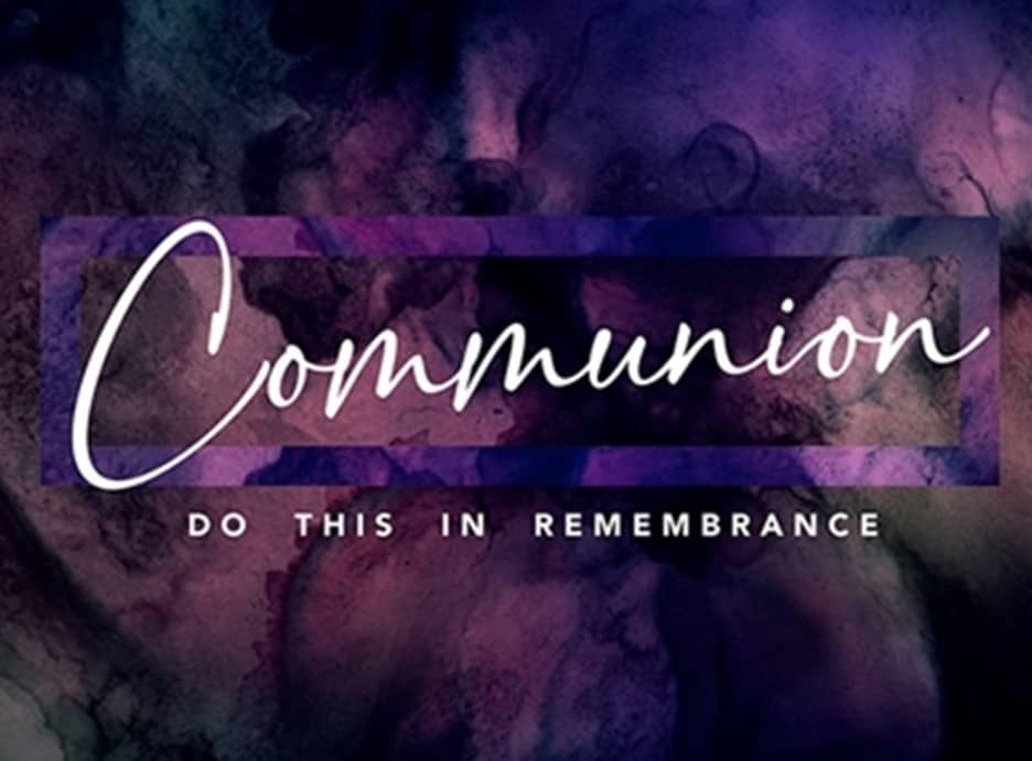 St. John's United Church | Communion do this in remembrance.